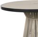 CabanaCoast® Customizable Cove Synthetic Fiber 36" Outdoor Round Dining Table-2