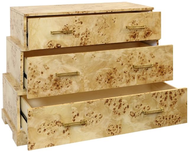 Harp & Finial® Willshire Mappa Burl Chest-1