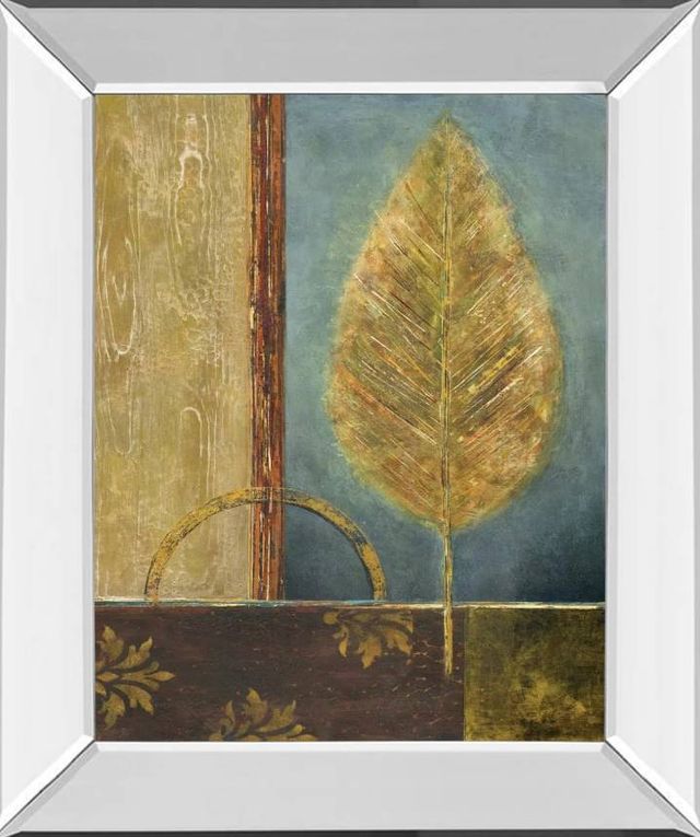 Classy Art Azure Leaf by Viola Lee Wall Art-0