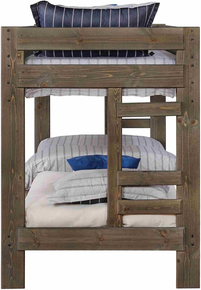 Coaster® Wrangle Hill Gun Smoke Full/Full Bunk Bed-2