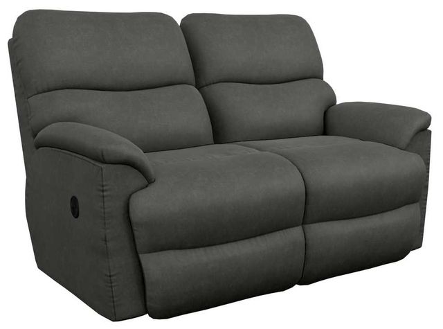 La-Z-Boy® Trouper Ink Manual Reclining Loveseat-0