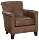 Homelegance® Braintree Brown Chair-0