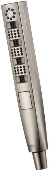 Delta Universal Showering Lumicoat® Stainless H2OKinetic® 4-Setting Hand Shower-0