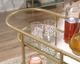 Sauder® Coral Cape® Satin Gold Bar Cart-3