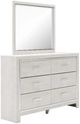 Signature Design by Ashley® Altyra White Dresser and Mirror-0