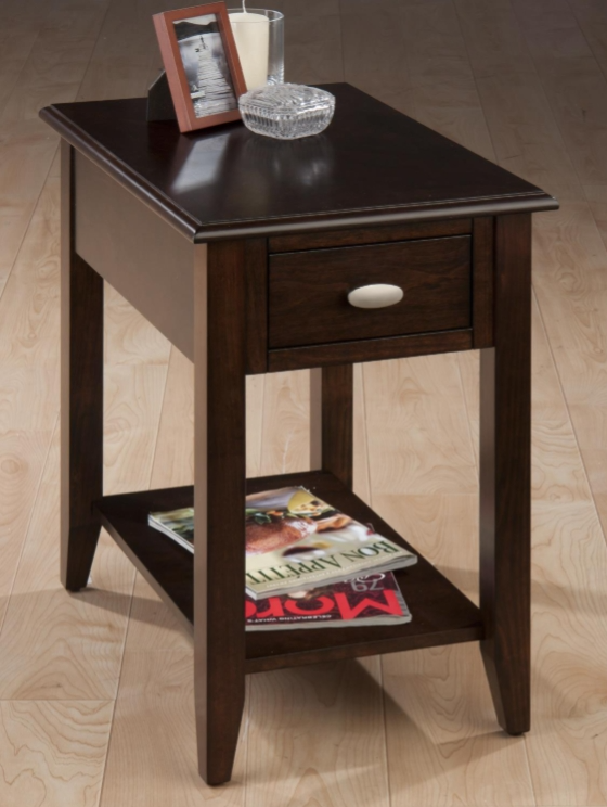 Jofran Merlot Chairside Table - Thumbnail 2