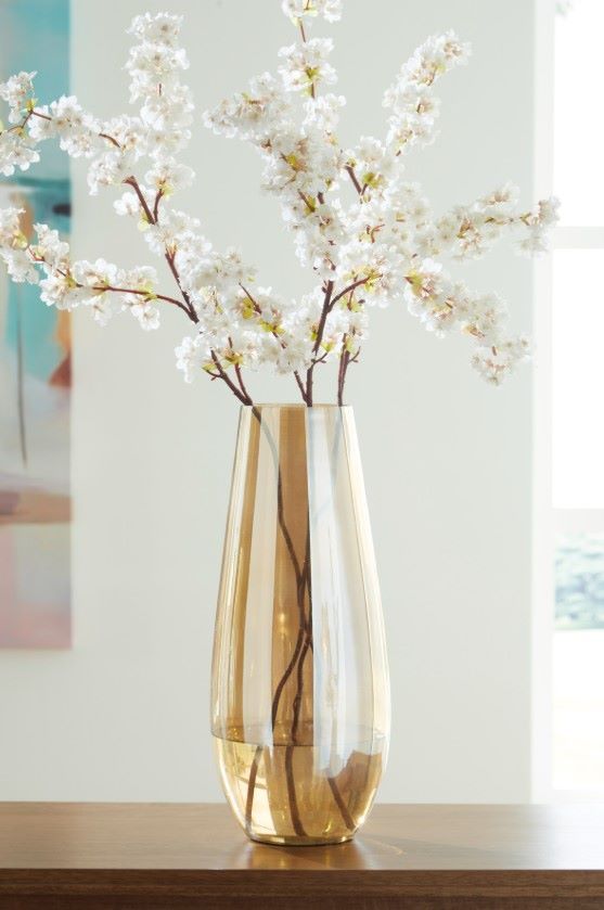 Signature Design by Ashley® Rhettman Amber 18" Vase-2
