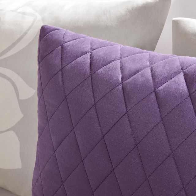 Olliix by Madison Park Purple Twin/Twin XL Lola Comforter Set-4