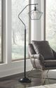 Lampadaire en métal Makeika, noir, de Signature Design by Ashley®-2