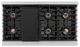 ZLINE Autograph Edition Paramount 48" 6.7 Cu. Ft. Satin Stainless Steel Gas Range with 8 Burner DuoPro™ Cooktop and Dual Ovens with White Matte Doors and Champagne Bronze Accents-5
