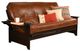 Kodiak Furniture Phoenix Oregon Trail Saddle/Espresso Full Futon with Mattress-0