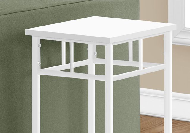 Monarch Specialties Inc. White Side Table-1