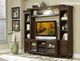Mazin Furniture Lenore 4 Piece Cherry Media Set-2