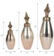 Sagebrook Home Rosana 3-Piece Aluminum/Gold Bottle Set-1