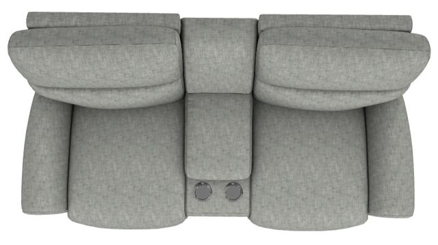 La-Z-Boy® Robin Charcoal Power Reclining Loveseat with Console, Headrest, and Lumbar-4