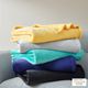 Olliix by Intelligent Design Microlight Plush Aqua Throw-2