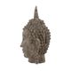 A & B Home Nickel 7" Buddha Head Sculpture-2
