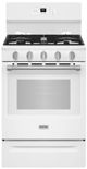 Maytag® 30" White Freestanding Gas Range-0