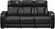 Signature Design by Ashley® Boyington Black Power Reclining Sofa-1