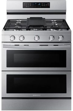 Samsung 30" Fingerprint Resistant Stainless Steel Freestanding Gas Range