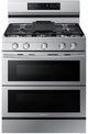 Samsung 30" Fingerprint Resistant Stainless Steel Freestanding Gas Range-0