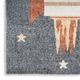Nourison Home™ Astra Machine Washable 5' x 7' Sky Blue Area Rug-3