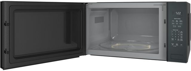 GE Profile™ 2.2 Cu. Ft. Gray Built-In Microwave-1