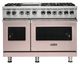Viking® 5 Series 48" Blush Pro Style Dual Fuel Range-0
