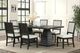 New Classic® Home Furnishings Plateau Beige/Rustic Espresso Dining Side Chair-1