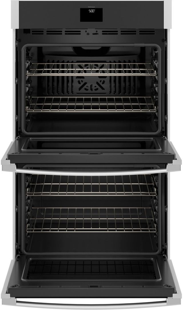 GE® 30" Stainless Steel Double Electric Wall Oven-2