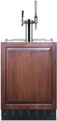 Summit® 24" Panel Ready Cold Brew/Nitro Kegerator-0