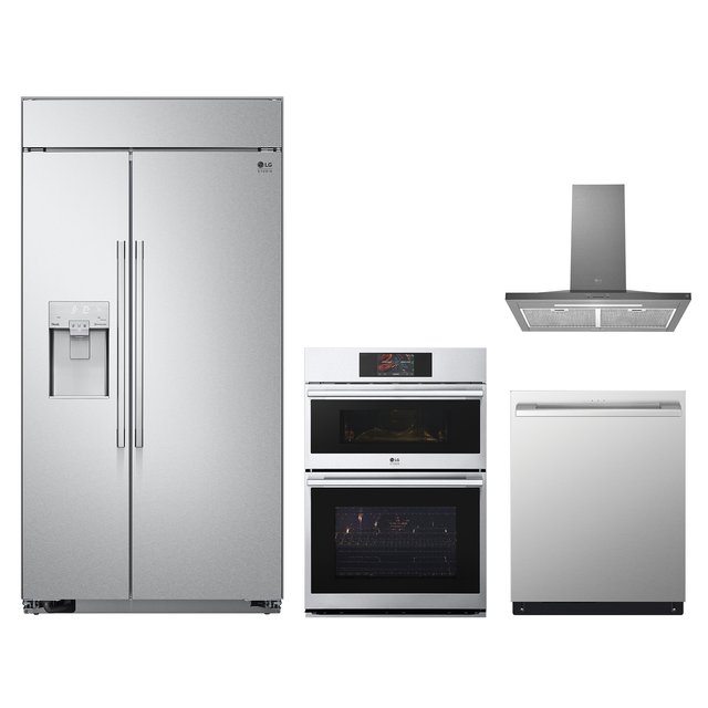 LG 4 Piece Stainless Steel Kitchen Package-0