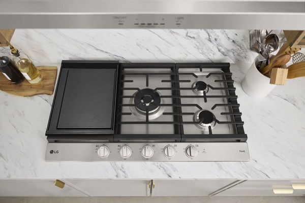 LG 36" Stainless Steel Gas Cooktop