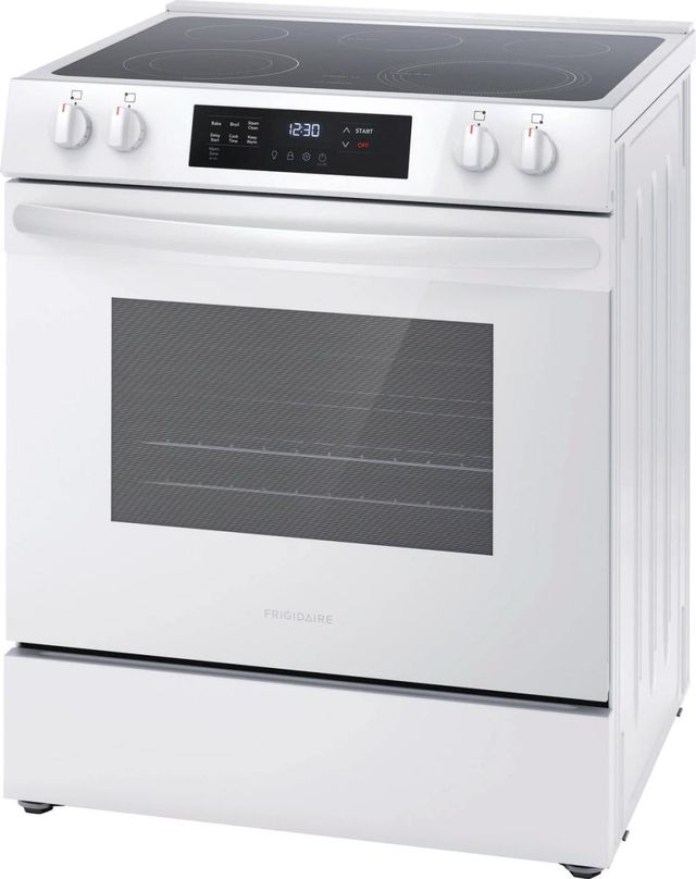 Frigidaire® 30'' White Slide-In Electric Range-1