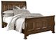 Vaughan-Bassett Woodlands Oak Sleigh Queen Bed-0