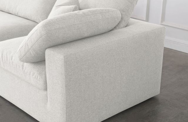 Meridian Furniture Serene 6-Piece Cream 158" Modular Sectional-3