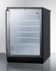 Summit® Commercial Series 5.5 Cu. Ft. Stainless Steel Beverage Center-2