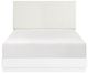 Homelegance® Linea Cream/Pearl White California King Panel Bed-2