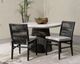 Classic Home Westville Black Olefin/Wooden Outdoor Dining Chair-1