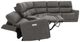 Flexsteel® Carter 6-Piece Smoke Power Reclining Sectional with Power Headrests and Lumbar-5