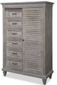 Magnussen Home® Lancaster Dovetail Grey Gentleman's Chest-0