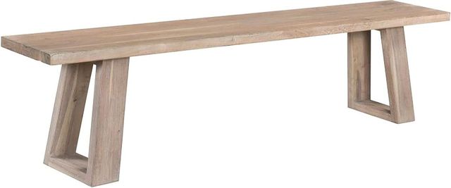 Moe's Home Collection Tanya Light Grey Dining Bench-0