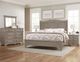 Artisan & Post by Vaughan-Bassett Heritage Graystone Queen Panel Bed-1