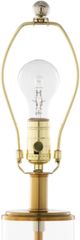 Surya Perdida Brass Two-Toned/White Lamp-2