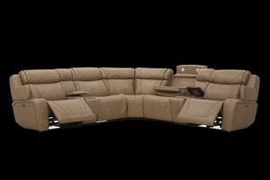 Kane Preston Home York Sand Leather Sectional Kane Preston Home York Sand Leather Sectional