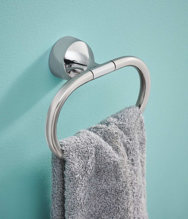 Moen® Idora Chrome 24" Towel Ring-4