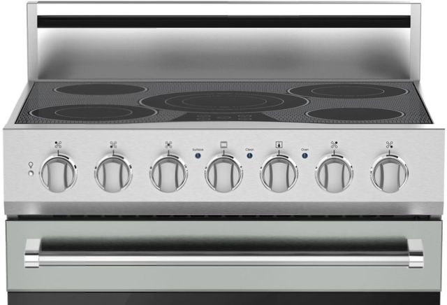 Viking® 3 Series 30" Arctic Grey Freestanding Electric Range-1