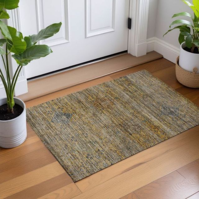Dalyn™ Rug Company Aristo AR1 Gold 5'x8' Area Rug-2