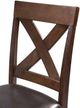 Elements International Alex Espresso Counter Side Chair-3
