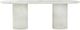 TOV Furniture Brut White Indoor/Outdoor Oval Dining Table-3